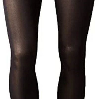 Hue Women's StyleTech Cool Temp Tights with Control Top Sockshosiery Black, 02