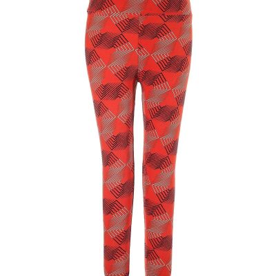 Lularoe Women Red Leggings 1X Plus