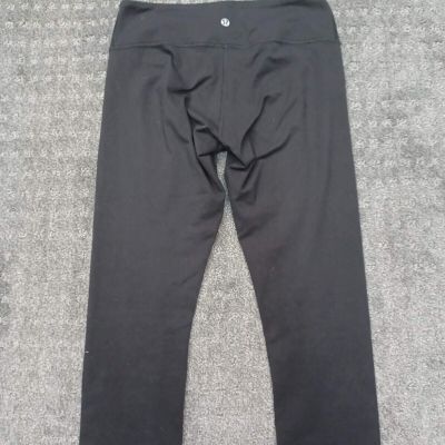 Lululemon Leggings Womens -  Capri Pants Yoga - Black - 6