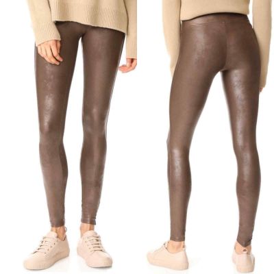 SPANX NWT Ready to Wow Faux Leather Shiny Leggings Sz XL