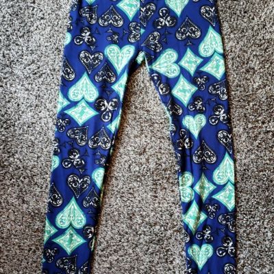 Lularoe Spades, Diamonds, Hearts, and Clubs Leggings