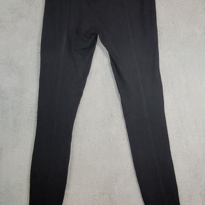 J Crew Womens Leggings Sz 00R Black Stretch Casual Zipper