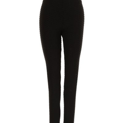 Unbranded Women Black Leggings XS