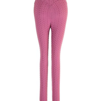 Assorted Brands Women Pink Leggings M