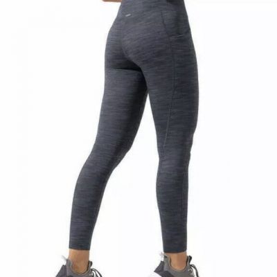 Mondetta Womens Large Blue Performance Luxury High Waisted Full Length Leggings