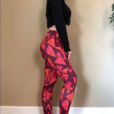 Zella 80s Vibe high rise leggings Size XS graphic print yoga gym workout