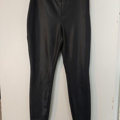 Wild Fable Black Faux Leather-look Leggings XS