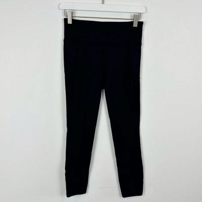 Lululemon Black Cropped Leggings Size 6