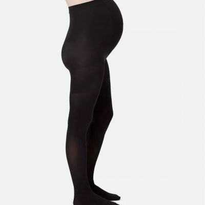 Women's Spanx Mama Maternity Mid Thigh Shaping Tights Very Black Size B   1814