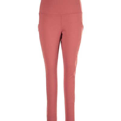 32 Degrees Women Pink Leggings L