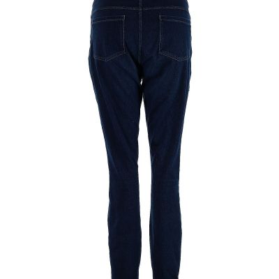 Hue Women Blue Jeggings L