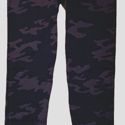 NWT $68 Women’s SPANX Look at Me Now Leggings in Black Camo Sz XS / 0