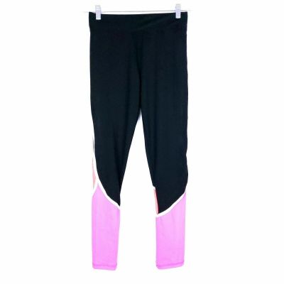 Body Instinct Women Pant Legging Black Pink Orange White Size M - NWOT