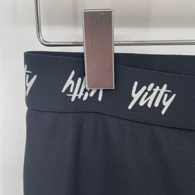 Yitty by Lizzo New Women Smoothing High Waisted Logo Legging Black Size Medium S