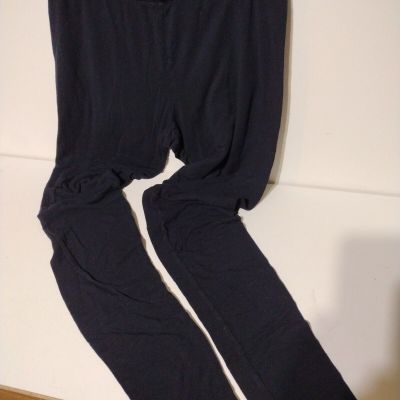 Banana Republic Low Rise Leggings Navy/Blk Elastic Waist 28