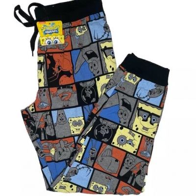 Nickelodeon Spongebob SquarePants  Lounge Pajama Pants Womens Large Sleep Gift