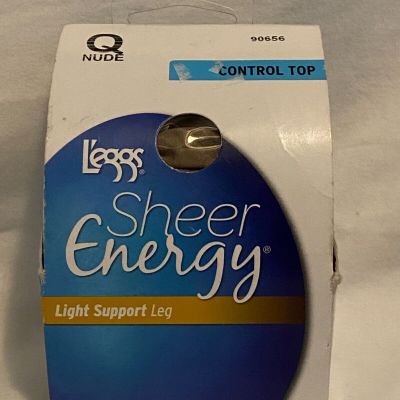 L'eggs Sheer Energy Control Top Light Support Leg Pantyhose ~ Choose Your