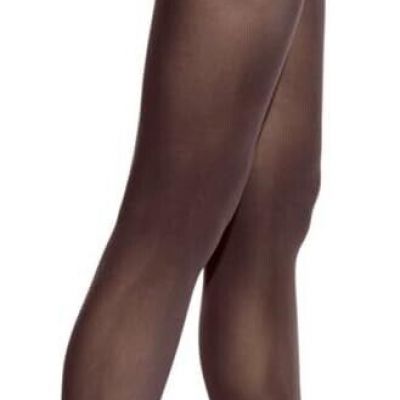 DKNY Opaque Tights 2-Pack Black Brown Small (4'10