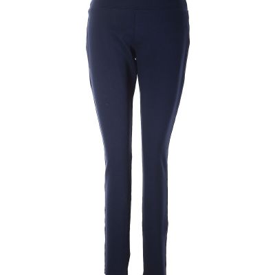 Three Dots Women Blue Leggings M