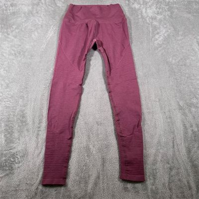 Alphalete Womens OG Revival Legging Purple Size Medium High Waist Activewear