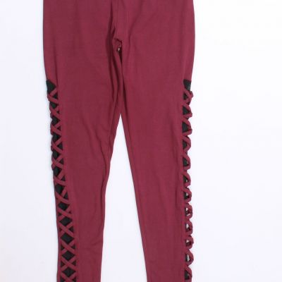 Sho Sho Fashion Womens Burgundy Size M