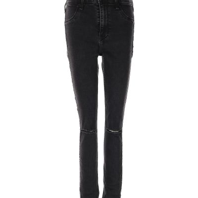 Abercrombie & Fitch Women Black Jeggings 2