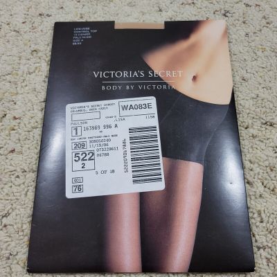 Victorias Secret Low Rise Control Top 15 Denier Nude Size A MSRP $8.50