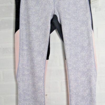 Gaiam Om Hi Rise Relax Yoga 7/8 Leggings Black  Size: L MSRP: $54 NWT