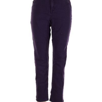 Style&Co Women Purple Jeggings 14 Petites