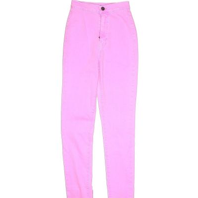 Fashion Nova Women Pink Jeggings 1