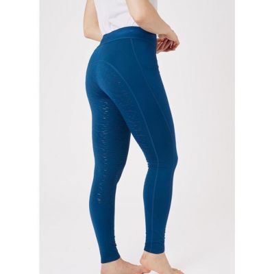 New Horze Maia Full Grip Leggings Pants  Blue Size 24