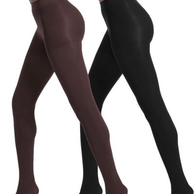 No Nonsense Women's Super Opaque Control Top Tights