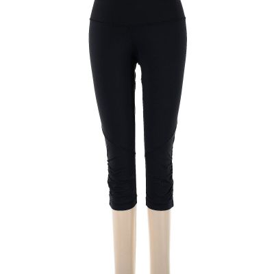 Lululemon Athletica Women Black Leggings 8