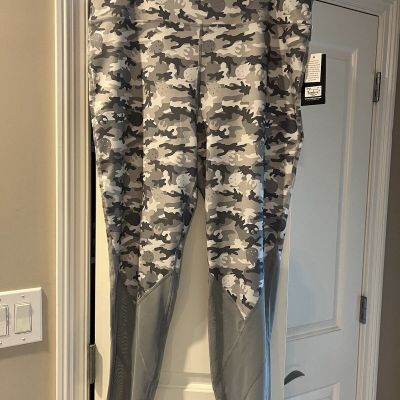 Star Wars her universe leggings Gray Millennium Falcon Camo Plus Size 2X New