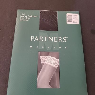 Vintage Mervyns Partners Thigh High Stockings