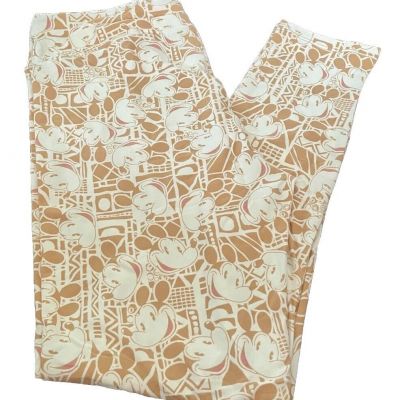 LuLaRoe TC Tall & Curvy Mickey Mouse Disney Leggings