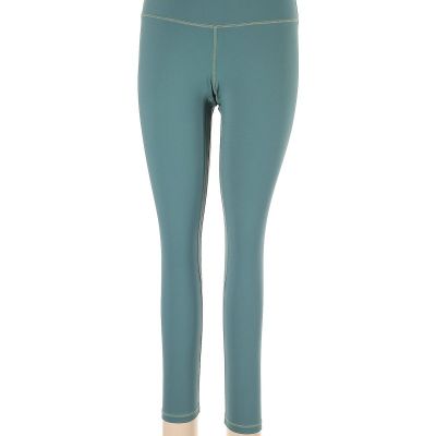 Colorfulkoala Women Green Leggings L