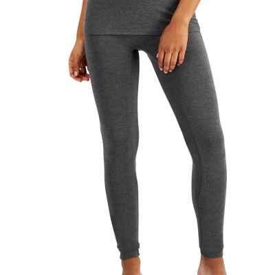 Alfani Womens Ultra Soft Modal Leggings Size Medium Color Heather Charcoal