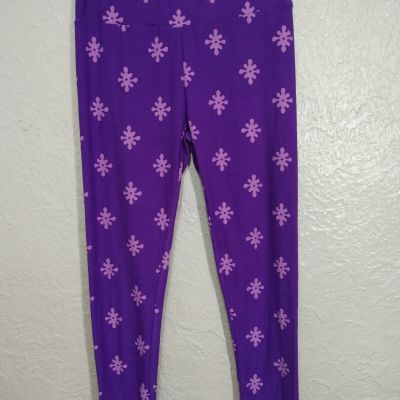 Mountain Mamas Go2 Leggings Women Workout Yoga Pants Casual Dress MED Purple NWT