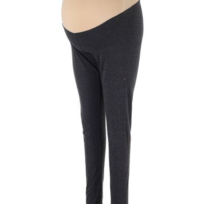 Motherhood Women Gray Leggings M Maternity