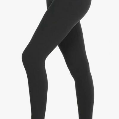 NWT Women’s Solid Black  leggings Plus Size