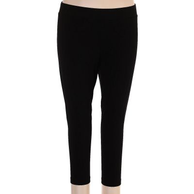 TWO by Vince Camuto Women Black Leggings 2X Plus