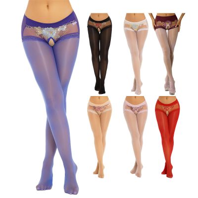 Women Stockings Party Pantyhose Sheer Tights Gift Underwear Trim Sleepwear Oil