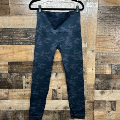Spanx Gray Camo Look At Me Now Leggings Women's Size 1X