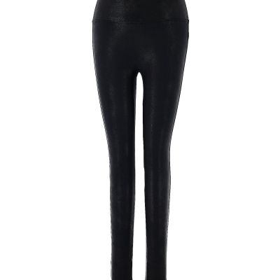 SPANX Women Black Leggings M Petites