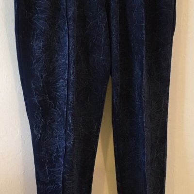 Soft Surroundings Leggings Navy Tie Dye (S?) NWOT