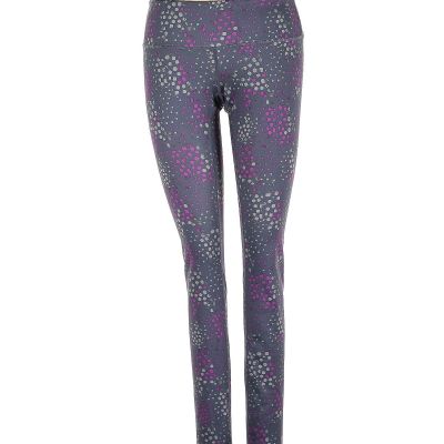 Reebok Women Purple Leggings XS