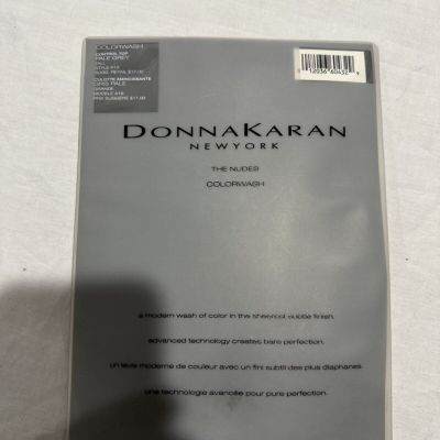 Donna Karan The  Nudes Charcoal Petite Plus A19 Nylons Pantyhose Colorwash NEW