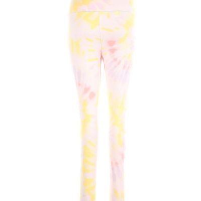 Style&Co Women Yellow Leggings M Petites