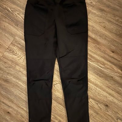 Women’s Size Small S 4/6 Regular Carhartt Force Fitted Black Legging Pants